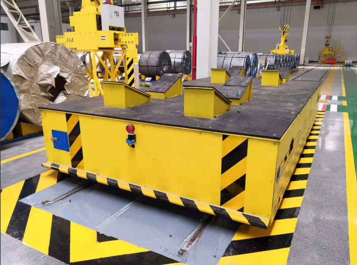 RGV-50T鋼卷轉(zhuǎn)運軌道車